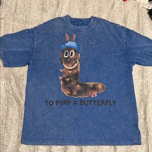 Blue Graphic Kids Shirt
